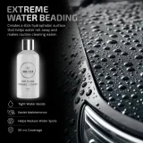 Water beading on a vehicle protected with Magic Shield Ceramic Coating PRO 10H