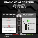 Diamond AI Coating for enhanced vehicle shine