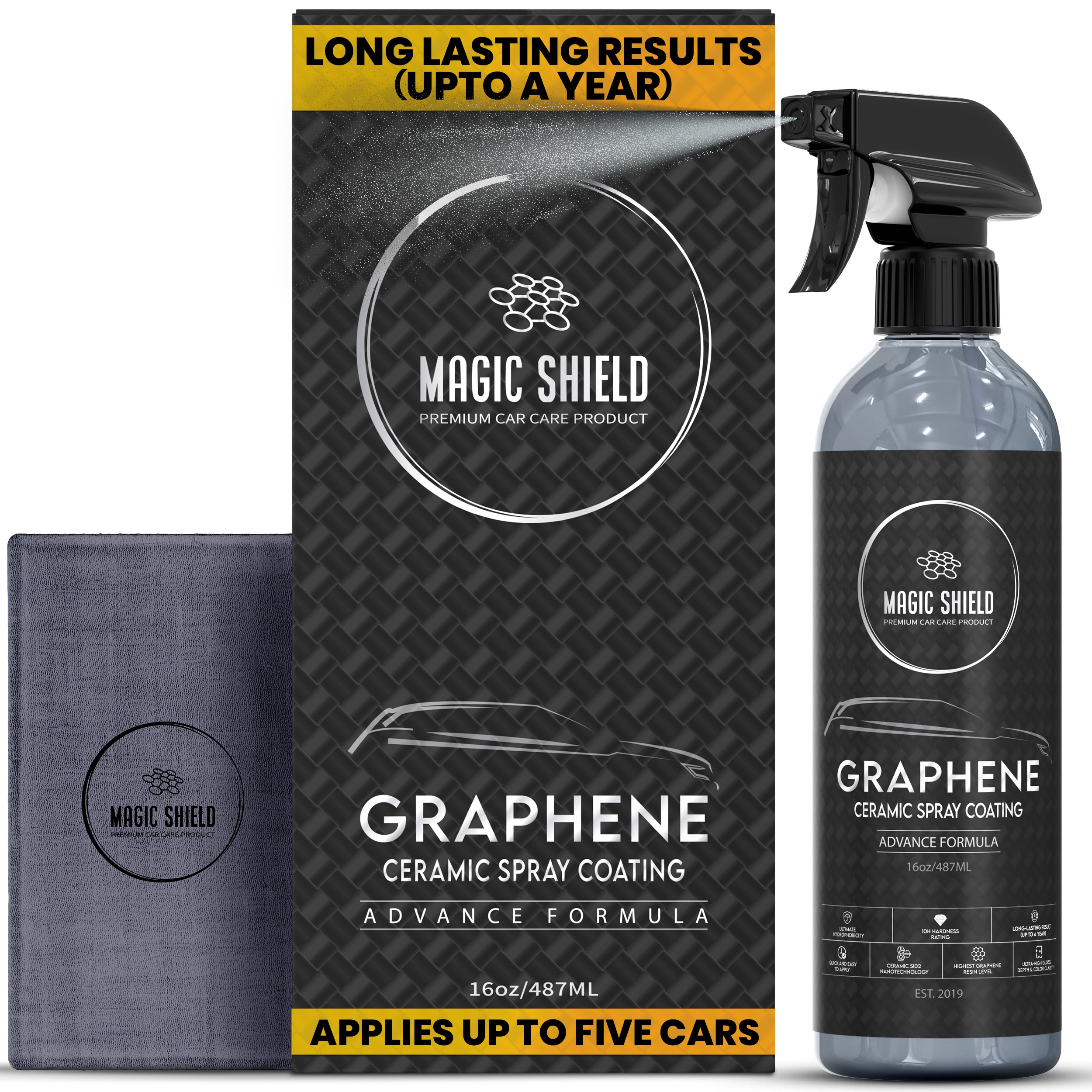 Magic Shield Graphene Spray Coating 16oz