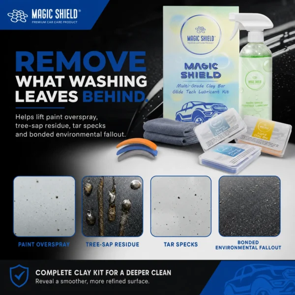 Magic Auto Care Car Detailing Clay Bar Kit