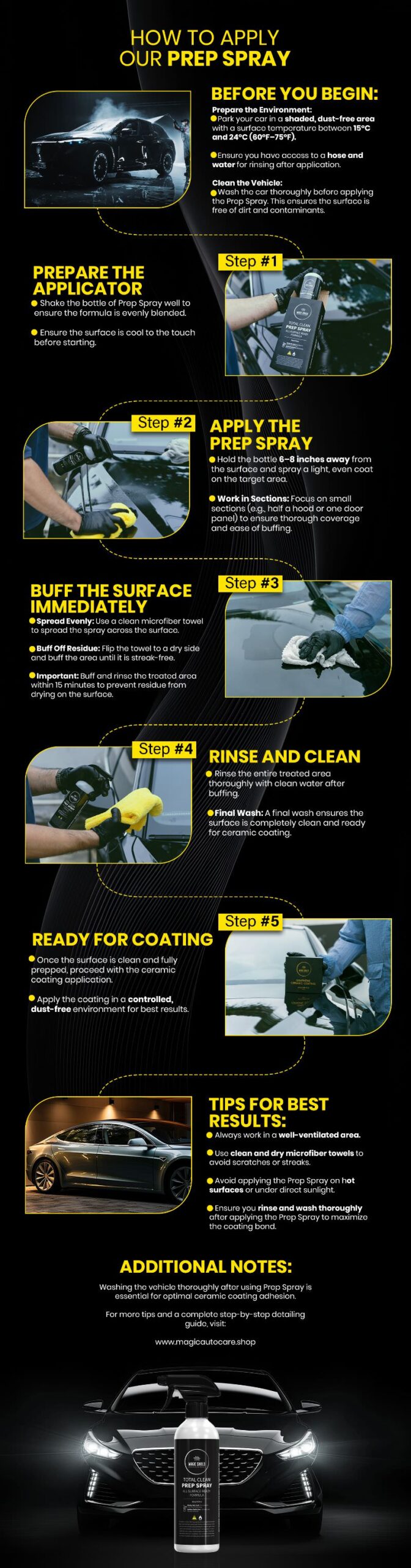 magic shield autp care how to use prep spray