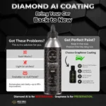 Diamond AI Coating for enhanced vehicle shine