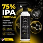 Magic Shield Prep Spray 75% isopropyl alcohol formula