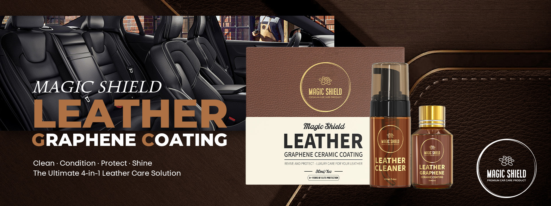 LEATHER GRAPHENE CERAMIC COATING