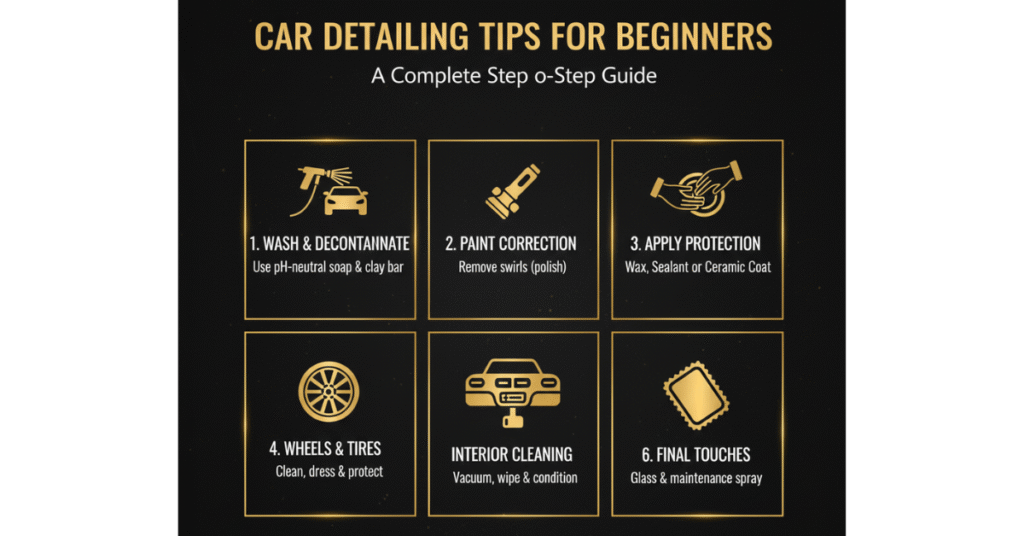 Car Detailing Tips for Beginners