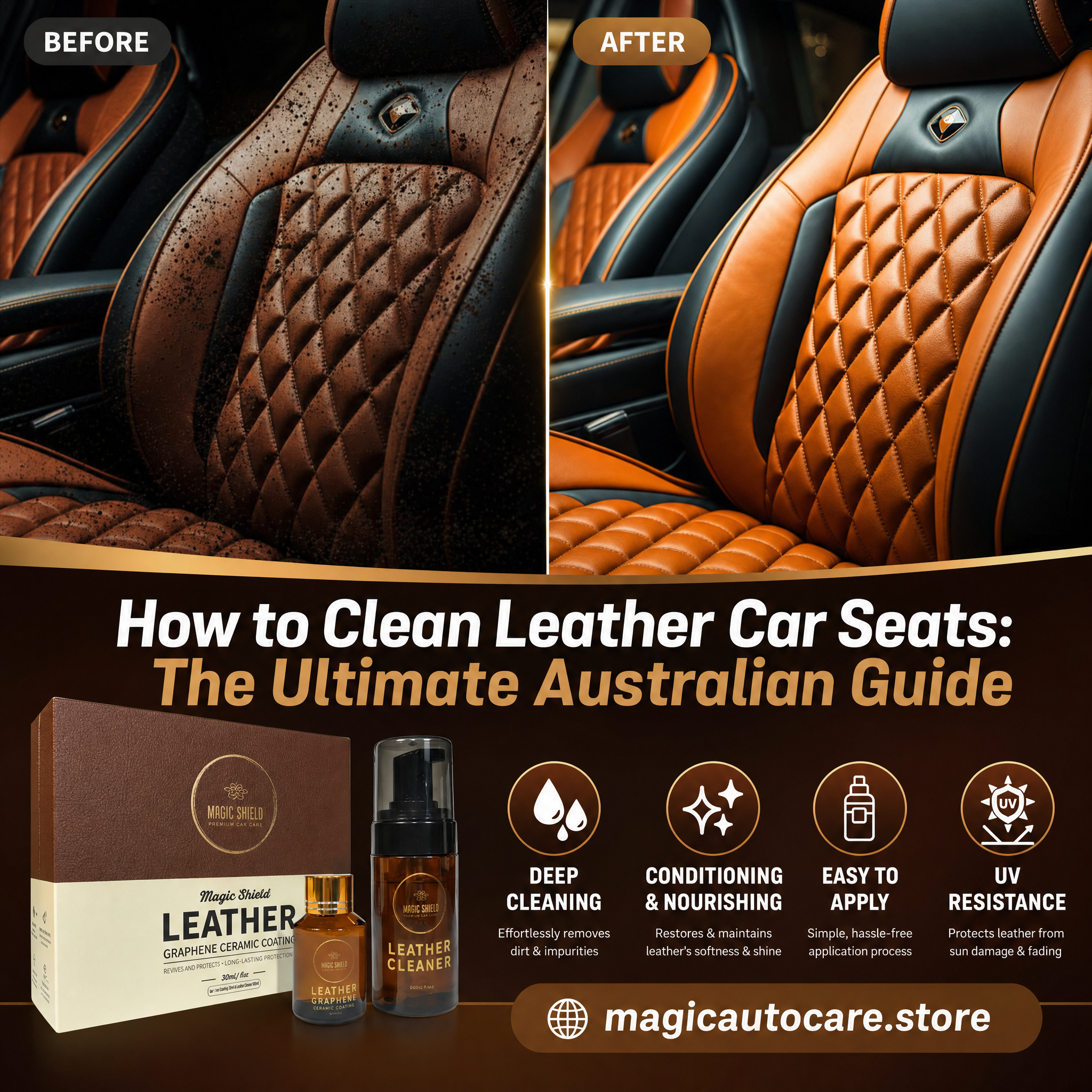 How to Clean Leather Car Seats: The Ultimate Australian Guide