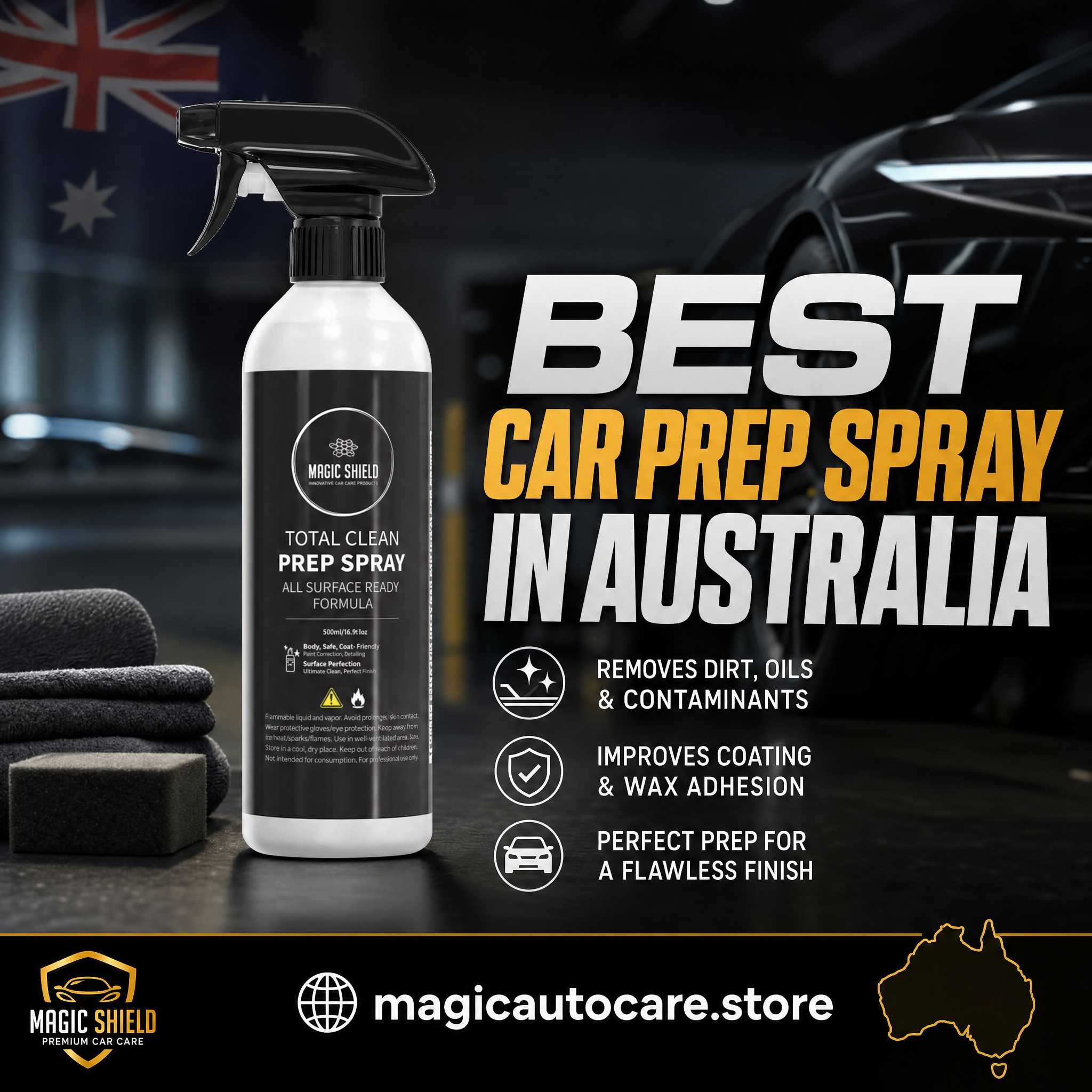 Best Car Prep Spray in Australia: Essential Surface Preparation for Perfect Vehicle Detailing
