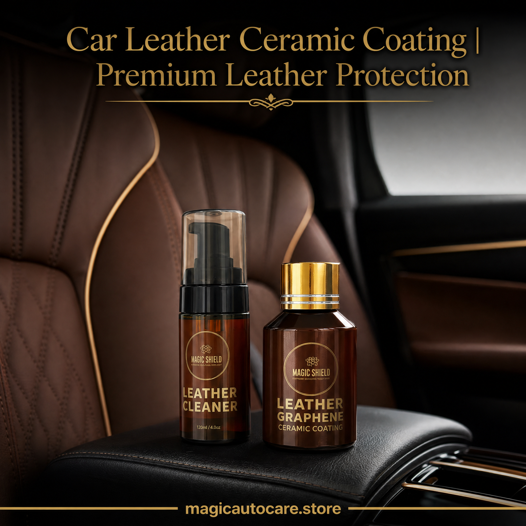Car Leather Ceramic Coating | Premium Leather Protection