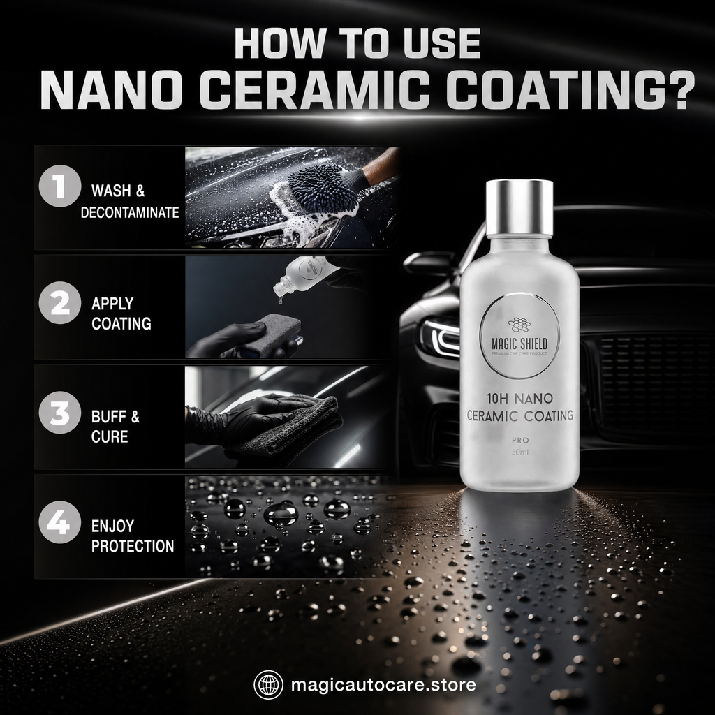 how to use nano ceramic coating