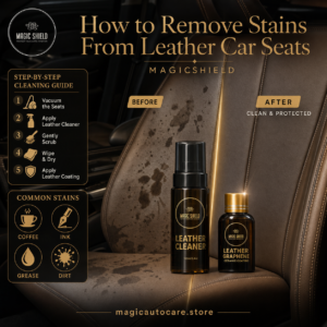 How to Remove Stains From Leather Car Seats